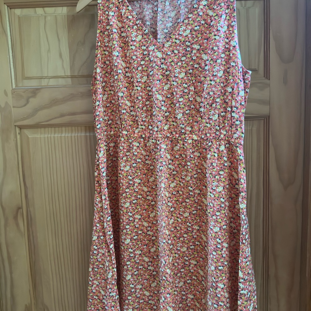 Old Navy Pink Floral Dress